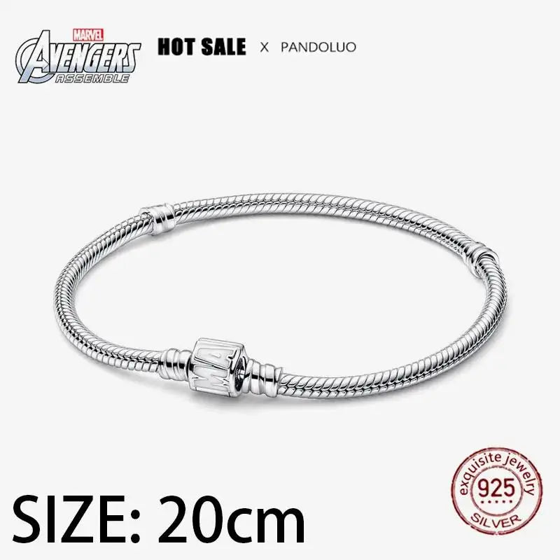 HOT toys Captain America Charm Beads Fits Brand Spider Man Bracelet 925 Silver Charm Pendant gitf