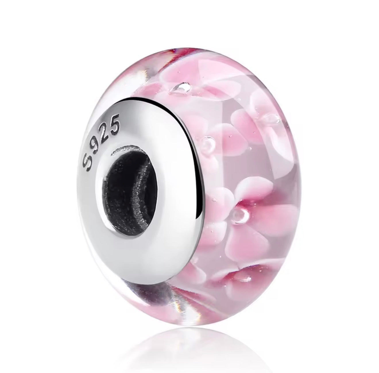 Blossom Dream Murano Glass Charm