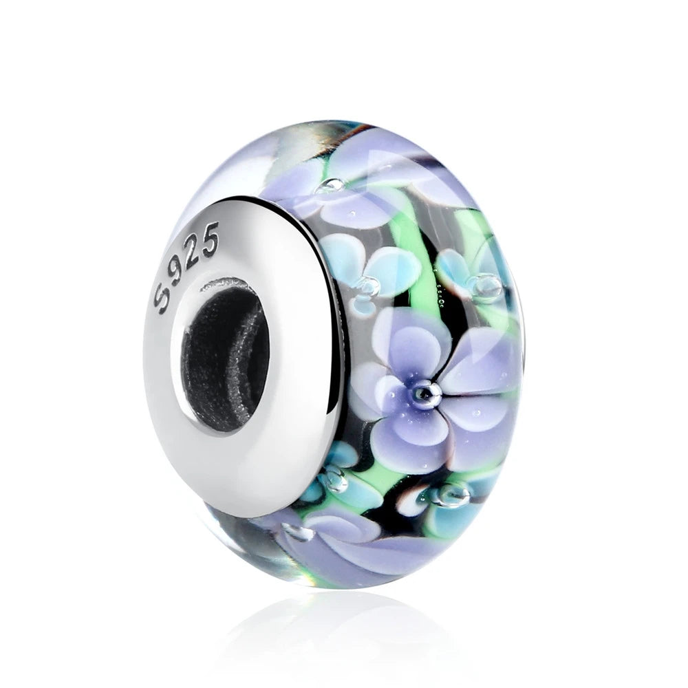 Enchanted Garden Murano Glass Charm