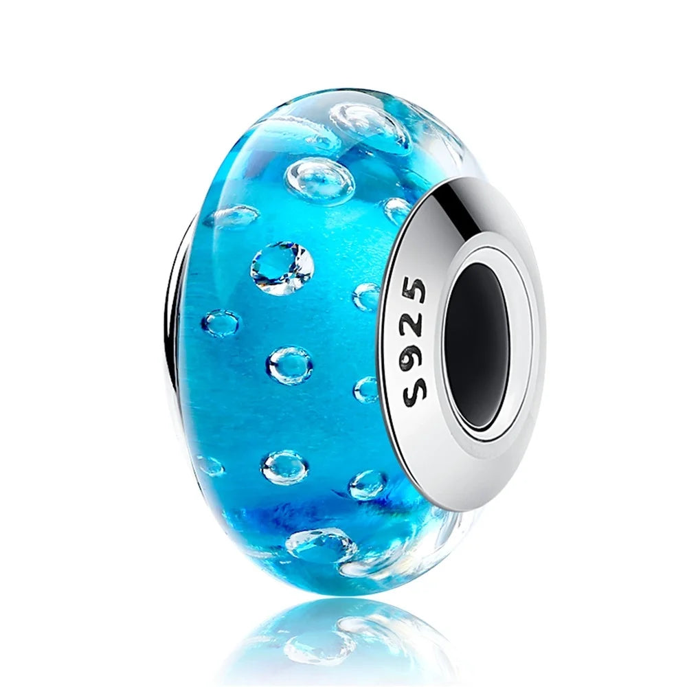 Crystal Waters Murano Glass Charm