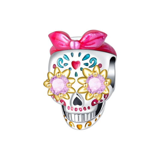 Amor Eterno Skull Charm