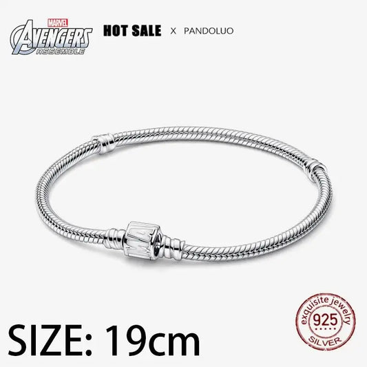 HOT toys Captain America Charm Beads Fits Brand Spider Man Bracelet 925 Silver Charm Pendant gitf