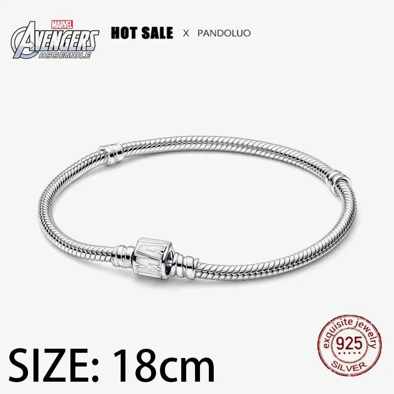 HOT toys Captain America Charm Beads Fits Brand Spider Man Bracelet 925 Silver Charm Pendant gitf