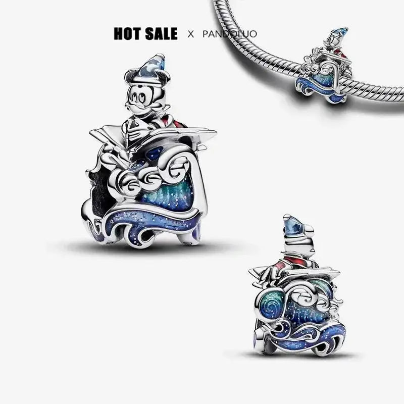 HOT toys Captain America Charm Beads Fits Brand Spider Man Bracelet 925 Silver Charm Pendant gitf