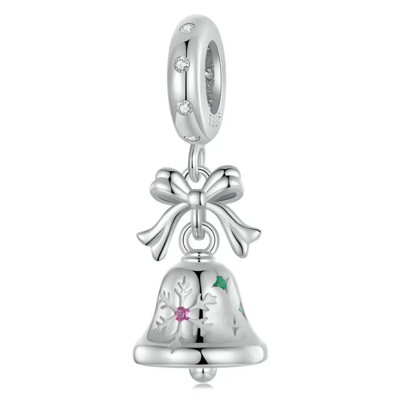 Silver Bell Dangle Charm