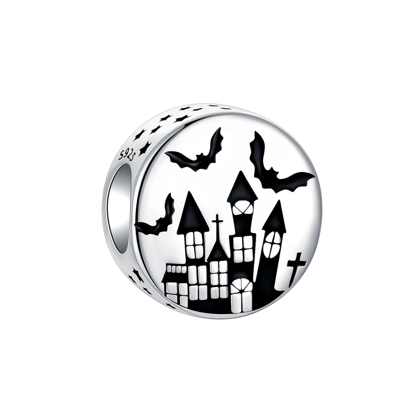 Skull Demon pumpkin Head Ghost Halloween pendant Jewelry Beads for s925 Original Bracelet Plata De Ley 925 boutique charms gift