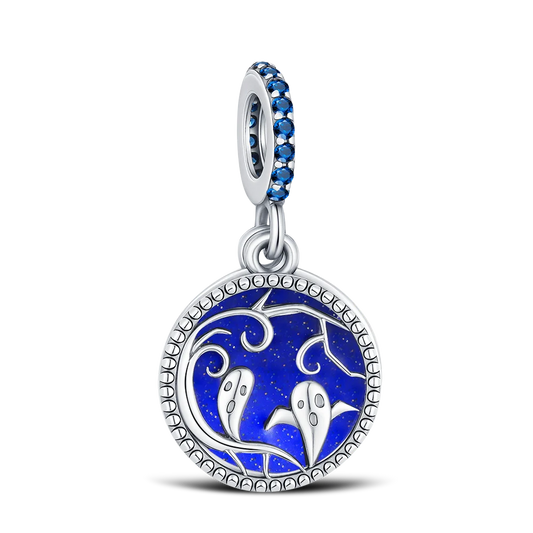 925 Sterling Silver Halloween Charm Ghost Pumpkin Charms Jewelry Making For Women Men DIY Bracelet Halloween Party Jewelry Gift