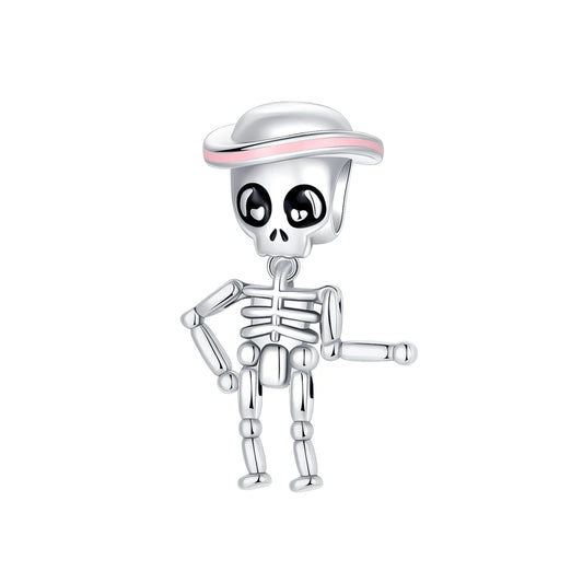 Skull Demon pumpkin Head Ghost Halloween pendant Jewelry Beads for s925 Original Bracelet Plata De Ley 925 boutique charms gift