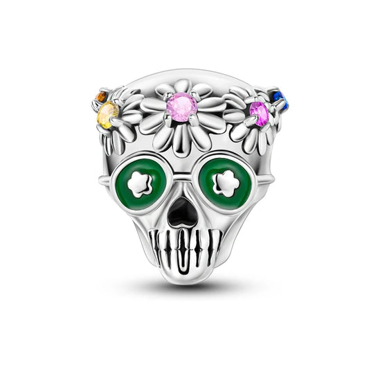 Skull Demon pumpkin Head Ghost Halloween pendant Jewelry Beads for s925 Original Bracelet Plata De Ley 925 boutique charms gift