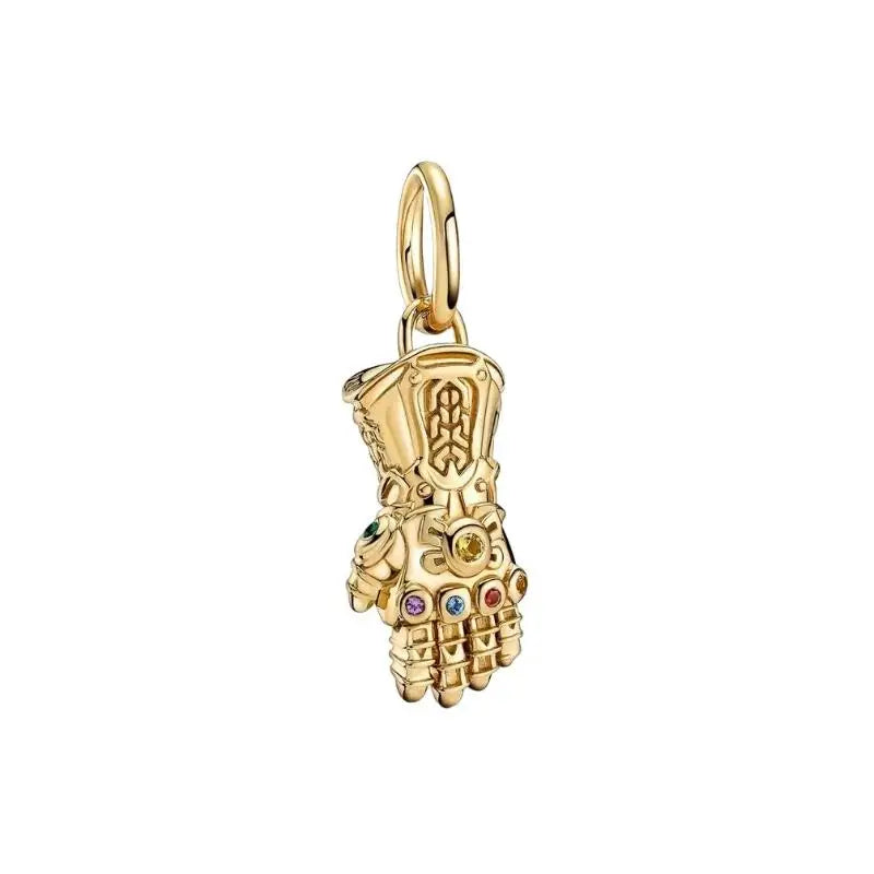 HOT toys Captain America Charm Beads Fits Brand Spider Man Bracelet 925 Silver Charm Pendant gitf